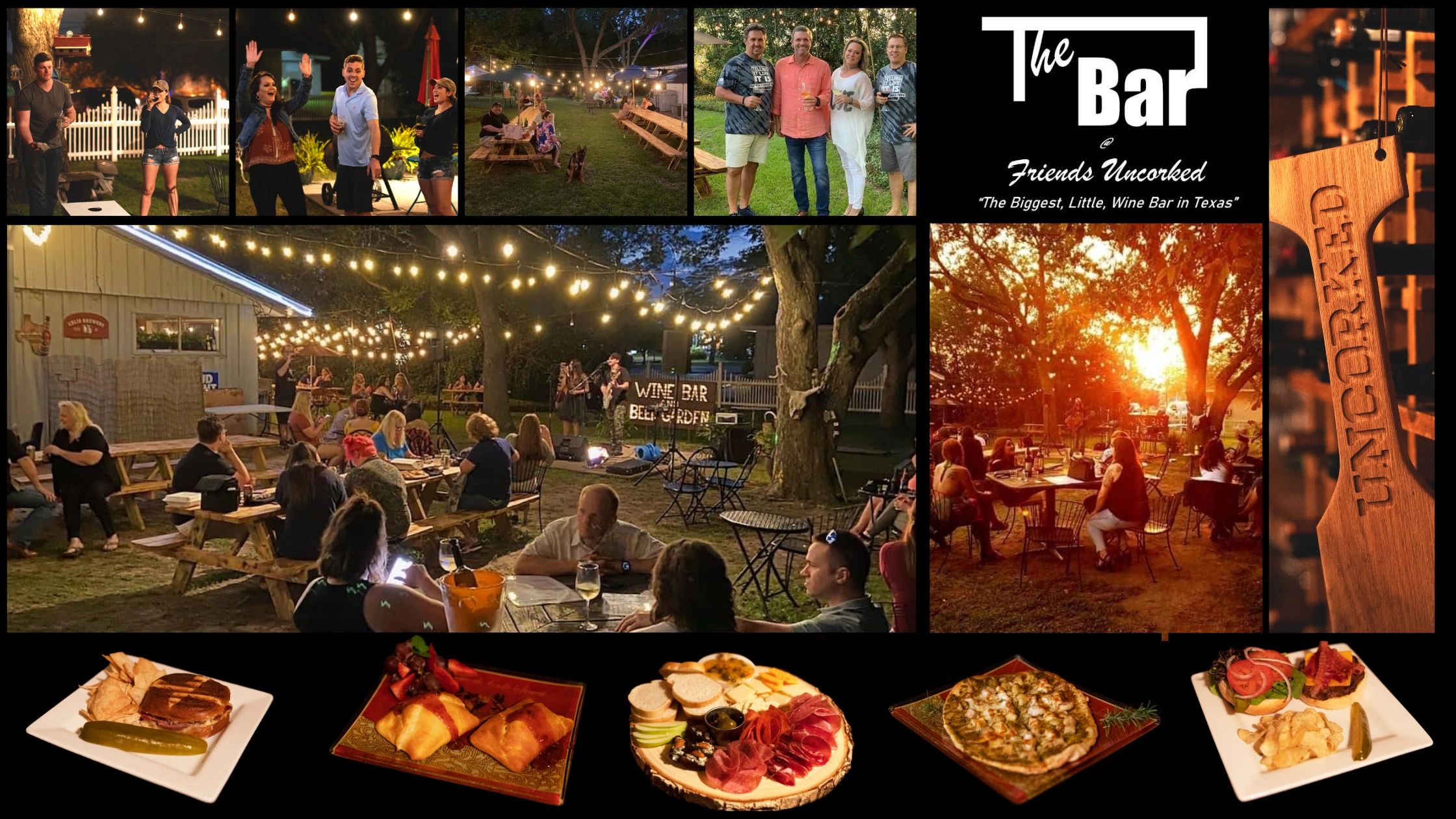 The Bar at Friends Uncorked Bar and Grill Friendswood, Texas